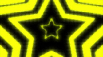 Black And Yellow Y2k Neon Led Lights Star Background Hour