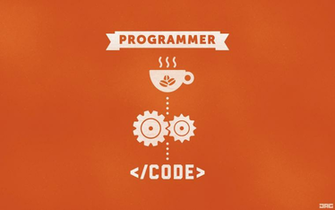Turn Coffee Into Code HD Desktop Wallpaper