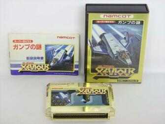 Super Xevious Gump No Nazo Ref Ccc Nintendo Japan Fc