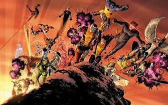 Giant Size Astonishing X Men Desktop Wallpaper
