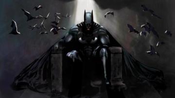 Wallpaper 4k Batman Gothic Contemplation