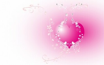 Hearts Wallpaper The Pink Heart