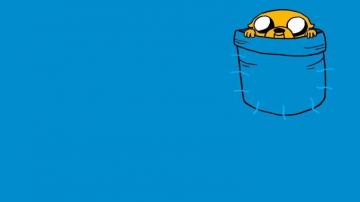 Jake In Pocket Adventure Time Wallpaper