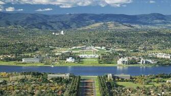 Cityscape City Landscape Canberra Wallpaper HD Desktop And