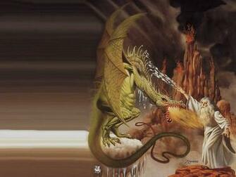 Pictures Image And Photos Mystical Wallpaper Dragon Wizard