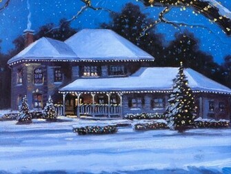 Christmas Desktop Wallpaper Winter On