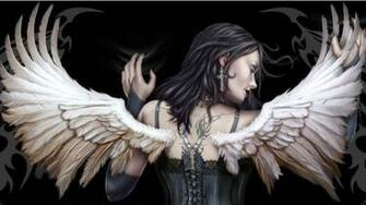 Gothic Angel Wallpaper For Mobile Phone