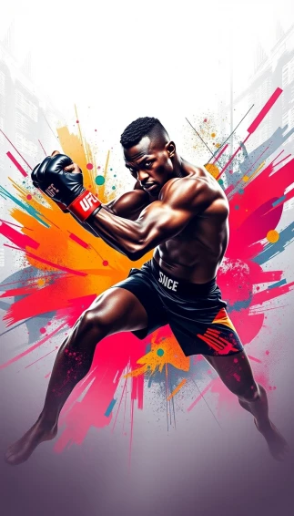Israel Adesanya Phone Wallpaper