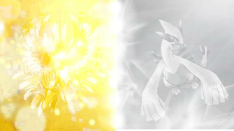 Pokemon Gold And Silver Version Ho Oh Vs Lugia By