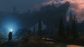 The Elder Scrolls V Skyrim Background 4k