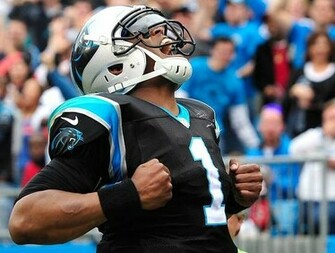 Cam Newton Has Yard ToucHDown Against Atlanta Falcons Video