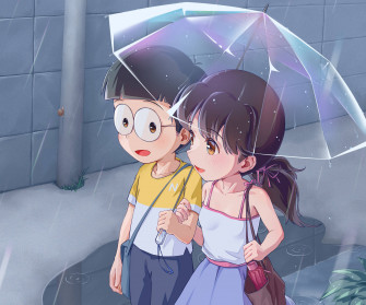 Nobita Shizuka HD Wallpaper
