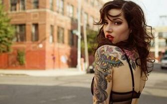 Tattooed Women Wallpaper