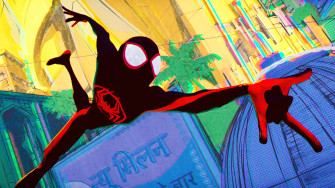 Spider Man Across The Verse Wallpaper iPhone Phone 4k 6801e
