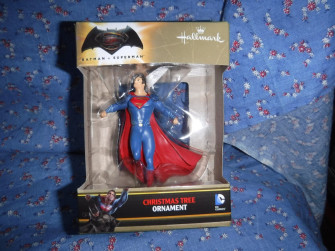 Hallmark Dc Comics Superman Christmas Tree Ornament
