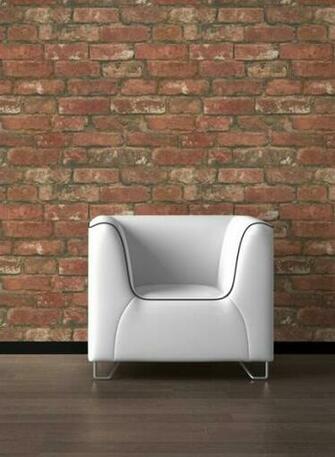 Little Fakery Brick Effect Wallpaper Dear Designer