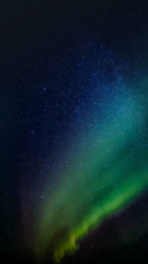 Green Aurora Wallpaper iPhone