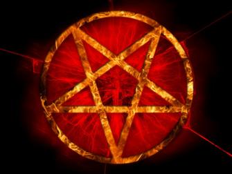 Image For Inverted Pentagram Wallpaper