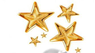Golden Stars Wallpaper