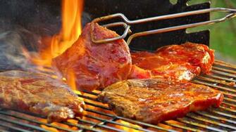Wallpaper Desktop Grilled Food