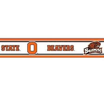 Oregon State Beavers Wallpaper Border