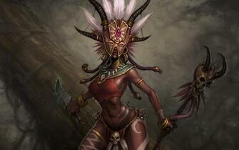 Diablo Female Witch Doctor