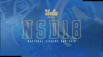 Football Announces Recruiting Class Ucla