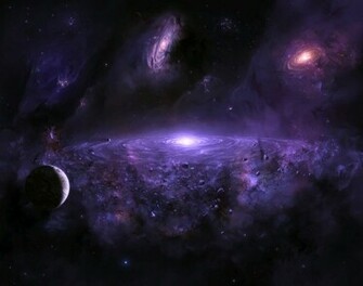 Purple Galaxy Wallpaper