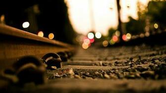Railroad Tracks Wallpaper