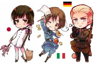 Hetalia Axis Chibi Wallpaper By Nightout6