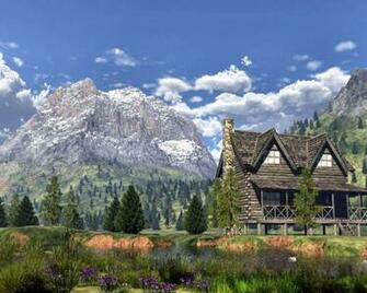 Mountain Cabin Wallpaper Best HD
