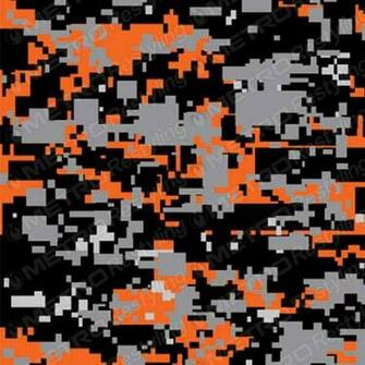 Orange Camouflage Tiger