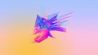 Justin Maller Facets Gradient Background Photography Wallpaper