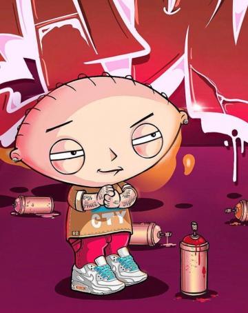 Stewie Griffin Family Guy Cartoon