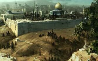 HD Wallpaper 3d Art Jerusalem Oil Painting High