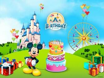 Mickey Mouse BirtHDay Wallpaper