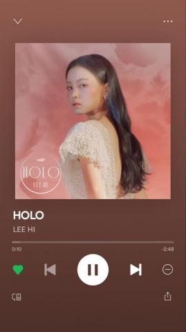 Holo Lee Hi Instagram Music K Pop Spotify