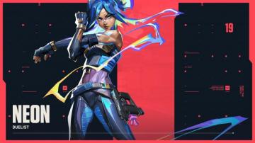 Neon Valorant 4k Ultra HD Wallpaper Background Image