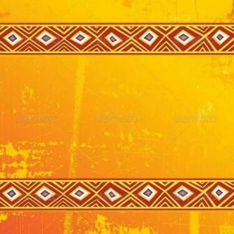 Ethnic Africa Art Grunge Ornamental Pattern Patterns Decorative