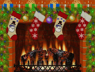 Christmas Fireplace Screensaver This Window Offers Users A Beautiful