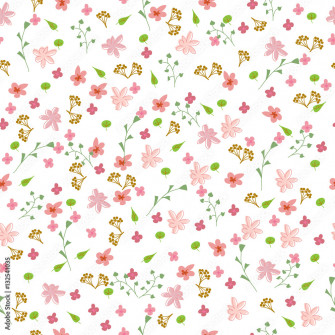Floral Pattern Wallpaper