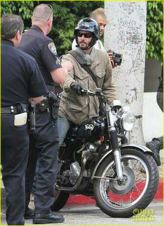 Keanu Reeves Image Bike Trouble In Beverly Hills HD