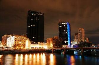 Grand Rapids Skyline By Golfiscool