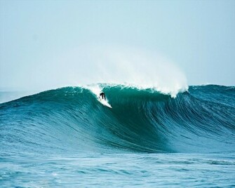Far Look Of Surfer Wallpaper