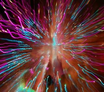 Fireworks Nebula Android Wallpaper