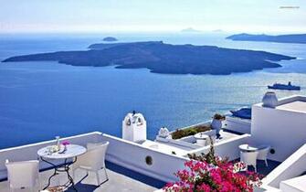 Santorini Wallpaper