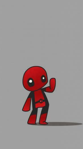 Deadpool iPhone Wallpaper Top Background