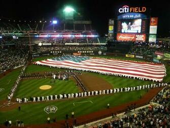 Citi Field At Night Wallpaper Ceremony