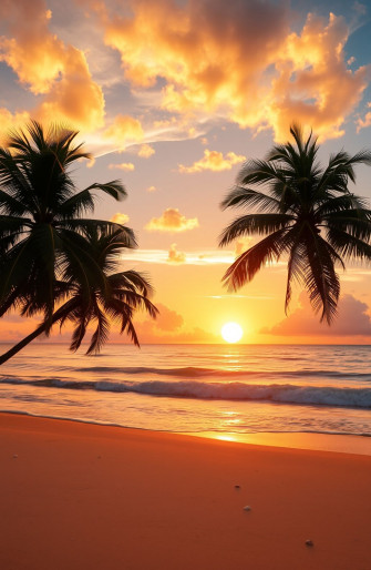 Sunset Beaches Wallpaper