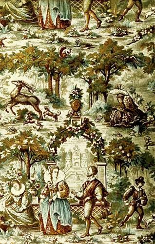 Antique Wallpaper 18th Century English